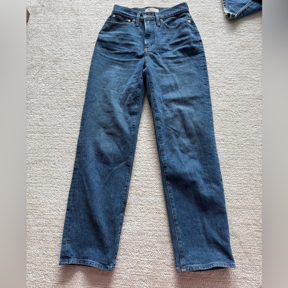 Madewell perfect vintage straight jeans
